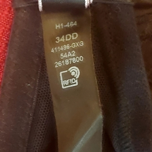 VICTORIA'S secret black very sexy  unlined bras in excellent condition size 34DD - Picture 15 of 16